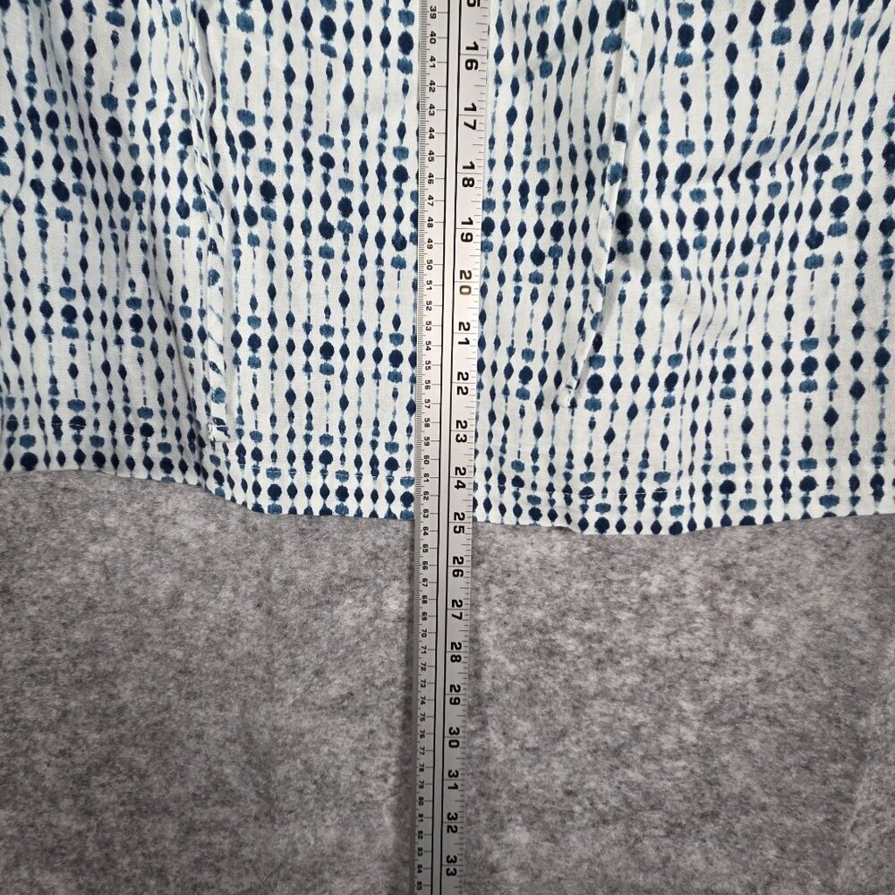 Universal Thread NWT Women's Blouse Pullover Peasant 3/4 Sleeve Blue Size XL - Picture 4 of 7